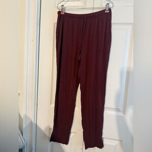 5/$25 Soma Burgundy Sleep Pants